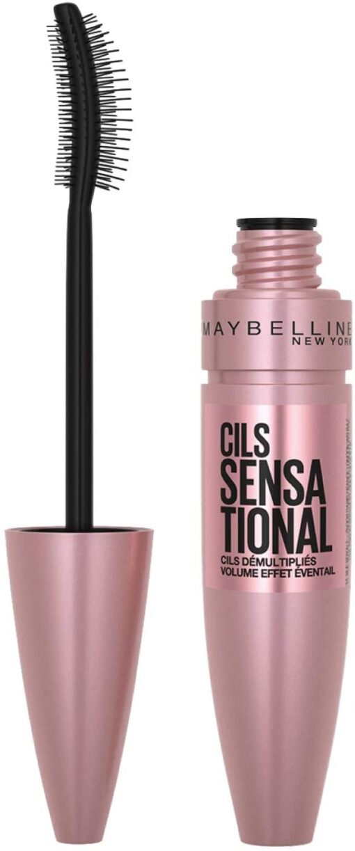 Maybelline New York - Mascara Volume Waterproof - Cils Sensational - Noir - 9,4 ml – Image 8