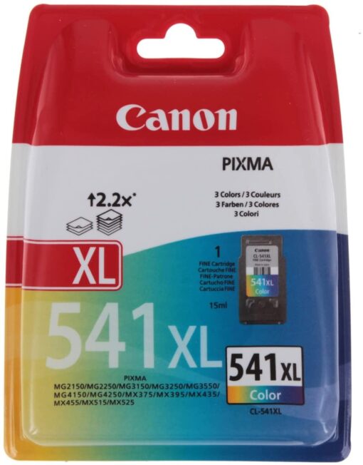 Canon CL-541XL Cartouche d'Encre - Cyan, Magenta, Jaune – Image 16