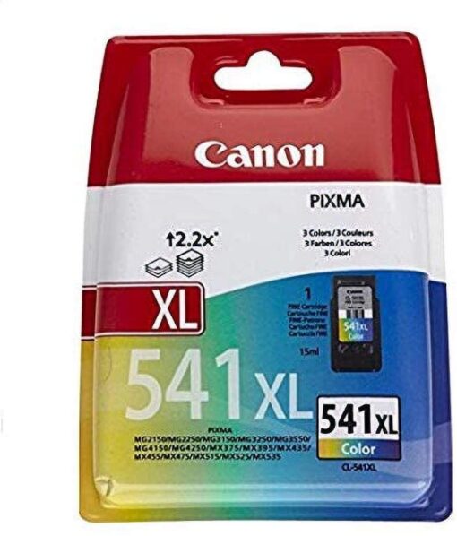 Canon CL-541XL Cartouche d'Encre - Cyan, Magenta, Jaune – Image 2