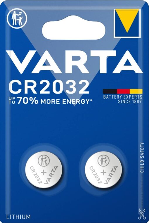 VARTA - CR2032 Lithium pile bouton - 2 pièces – Image 22