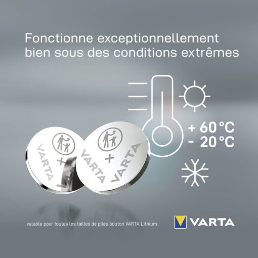 VARTA - CR2032 Lithium pile bouton - 2 pièces – Image 27