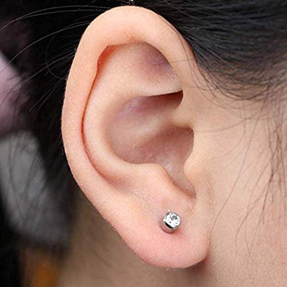 Lot de 2 pistolets de piercing d’oreilles et 2 piercings d’oreilles - Sûr et sans douleur - Pour filles, femmes et hommes - – Image 7