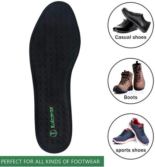 Knixmax Semelles Mémoire de Forme Confort, Semelles de Chaussures Femme et Homme - Superbes Absorption des Chocs et un Amorti – Image 37