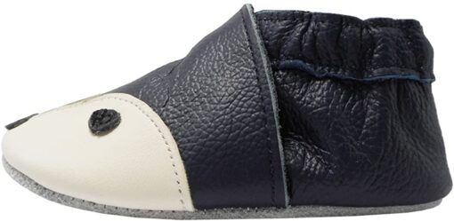 YIHAKIDS Bébé Filles Garçons Chaussures Cuir Souple Enfant Chaussons Cuir Doux Chaussures Premiers Pas – Image 106