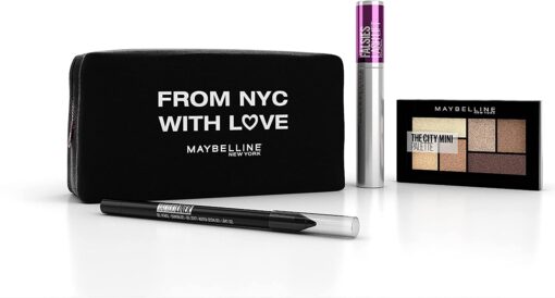 Maybelline New-York - Coffret de 8 Crayons Gel Effet Tatouage - Tattoo Liner - Teintes: Noir (900), Gris (901), Marron (910), – Image 10