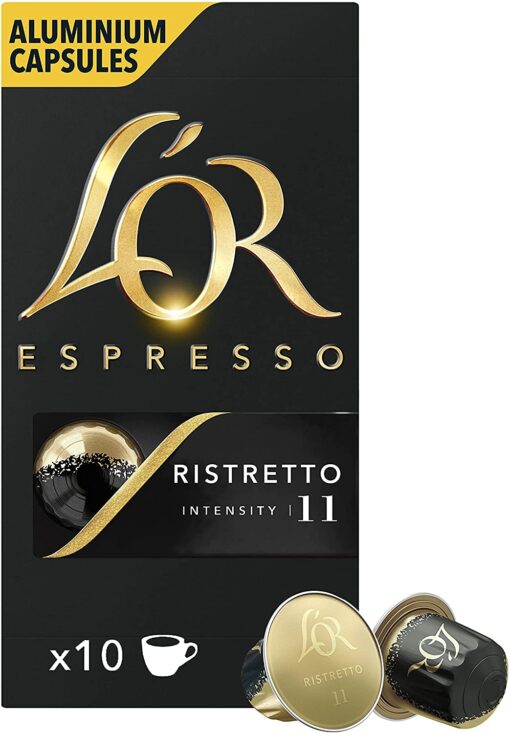 L'OR Espresso Café - 100 Capsules Lungo Estremo Intensité 10 - compatible Nespresso®* (lot de 10 x10) – Image 28