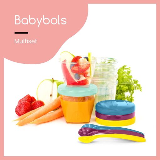 Babymoov Babybol Lot de 4 Pots de Conservation Hermétiques pour Bébé 120 ml – Image 23