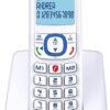Alcatel F530 - Téléphone sans fil DECT design aux coloris contemporains, Mains libres de qualité, Grand écran
