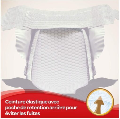 Huggies, Couches bébé Taille 1 (2-5 kg), Nouveau-nés, Unisexe, Avec indicateur d’humidité, Pack 1 mois de consommation, – Image 10