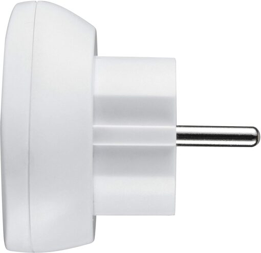 Electraline 70060 Adaptateur de voyage Australie/Chine vers France/Europe, blanc – Image 3