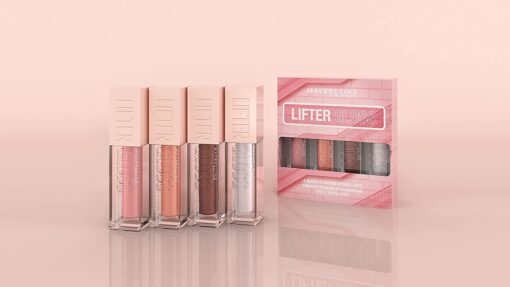 Coffret de 4 Gloss à Lèvres Effet Repulpant & Hydratant - Enrichi en Acide Hyaluronique - Lifter Gloss - Teintes : Amber – Image 49