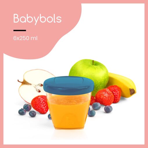 Babymoov Babybol Lot de 4 Pots de Conservation Hermétiques pour Bébé 120 ml – Image 16