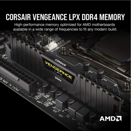 Corsair Vengeance LPX 16Go (2x8Go) DDR4 3200MHz C16 XMP 2.0 Kit de Mémoire Haute Performance - Noir – Image 12