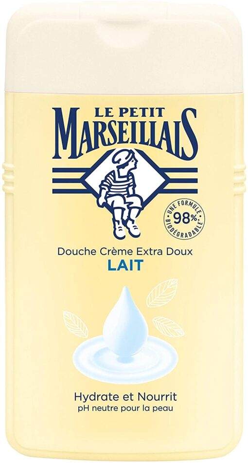 Le Petit Marseillais Douche & Bain Crème Extra Doux, Fleur d’Oranger Bio, 250ml – Image 17