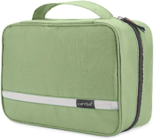 Carttiya Trousse de Toilette-Trousse de Toilette Voyage pour Homme et Femmes, Sac de Toilette Voyage Imperméable et Suspendu,