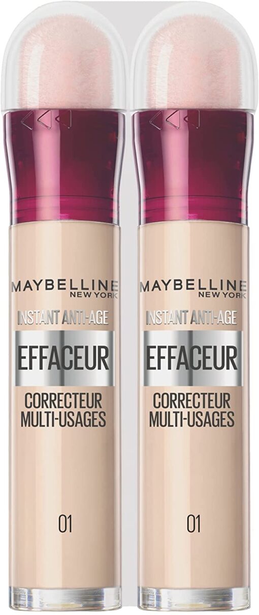 Maybelline New York - Anti-cernes/Correcteur Fluide - Instant Anti-Age L’Effaceur - 00 Ivoire - 6,8 ml – Image 17