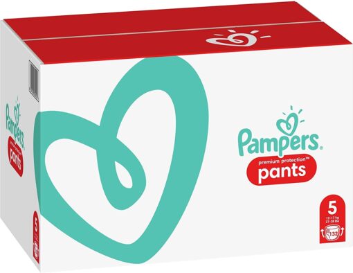 Pampers Couches-Culottes Premium Protection Pants Taille 4 (9-15kg) notre N°1 pour la protection des peaux sensibles, Faciles – Image 7