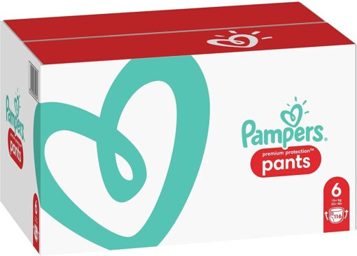 Pampers Couches-Culottes Premium Protection Pants Taille 4 (9-15kg) notre N°1 pour la protection des peaux sensibles, Faciles – Image 18