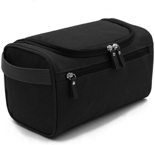 Trousse de Toilette Homme,AOBETAK Grande Sac de Makeup Toilette Imperméable Suspendue,Trousse de Maquillage pour Voyage pour