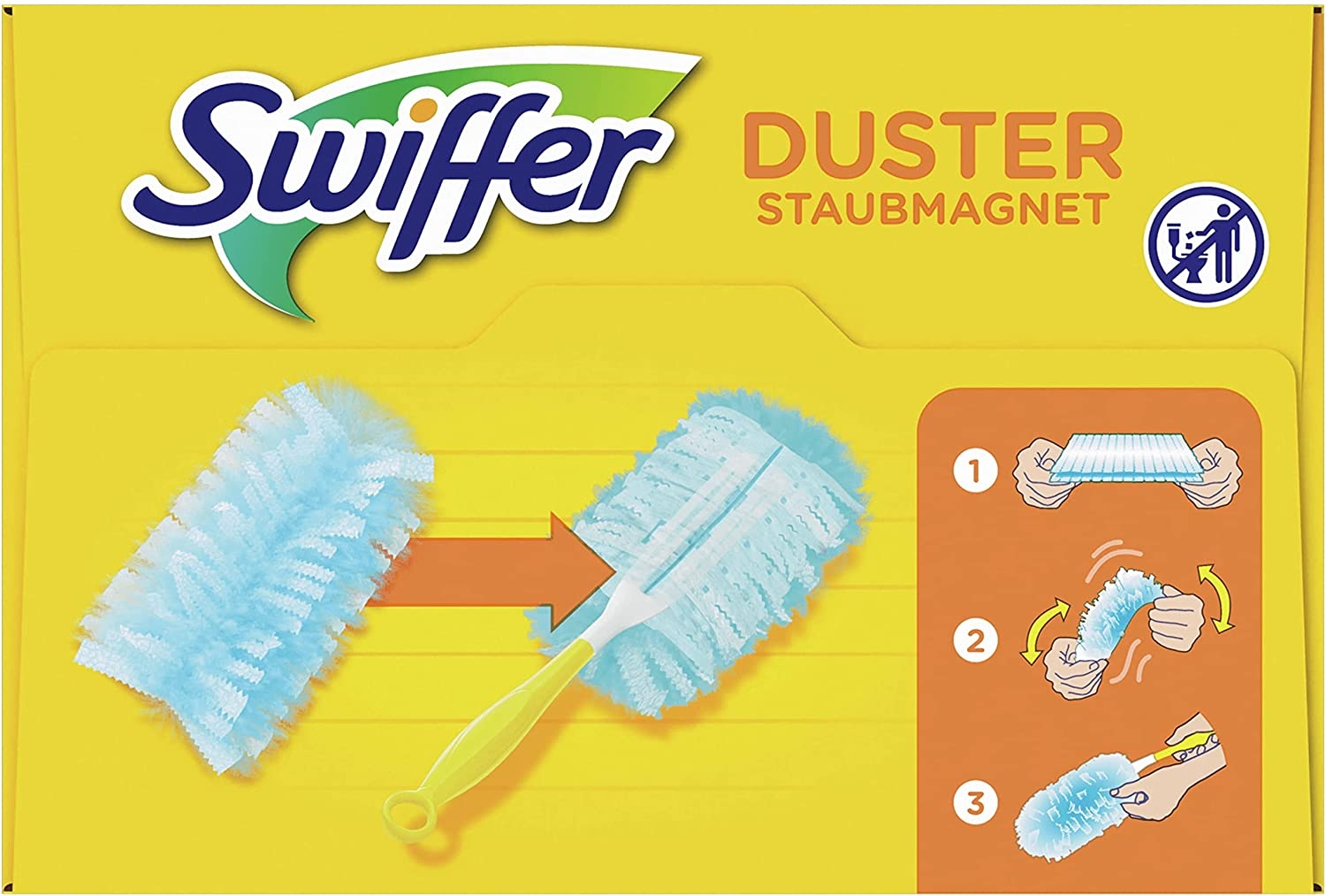 Swiffer Duster Recharges, 10 Recharges Plumeau, Recharges Dépoussiérante, Parfum Febreze, Plumeau Attrape-Poussière – Image 10