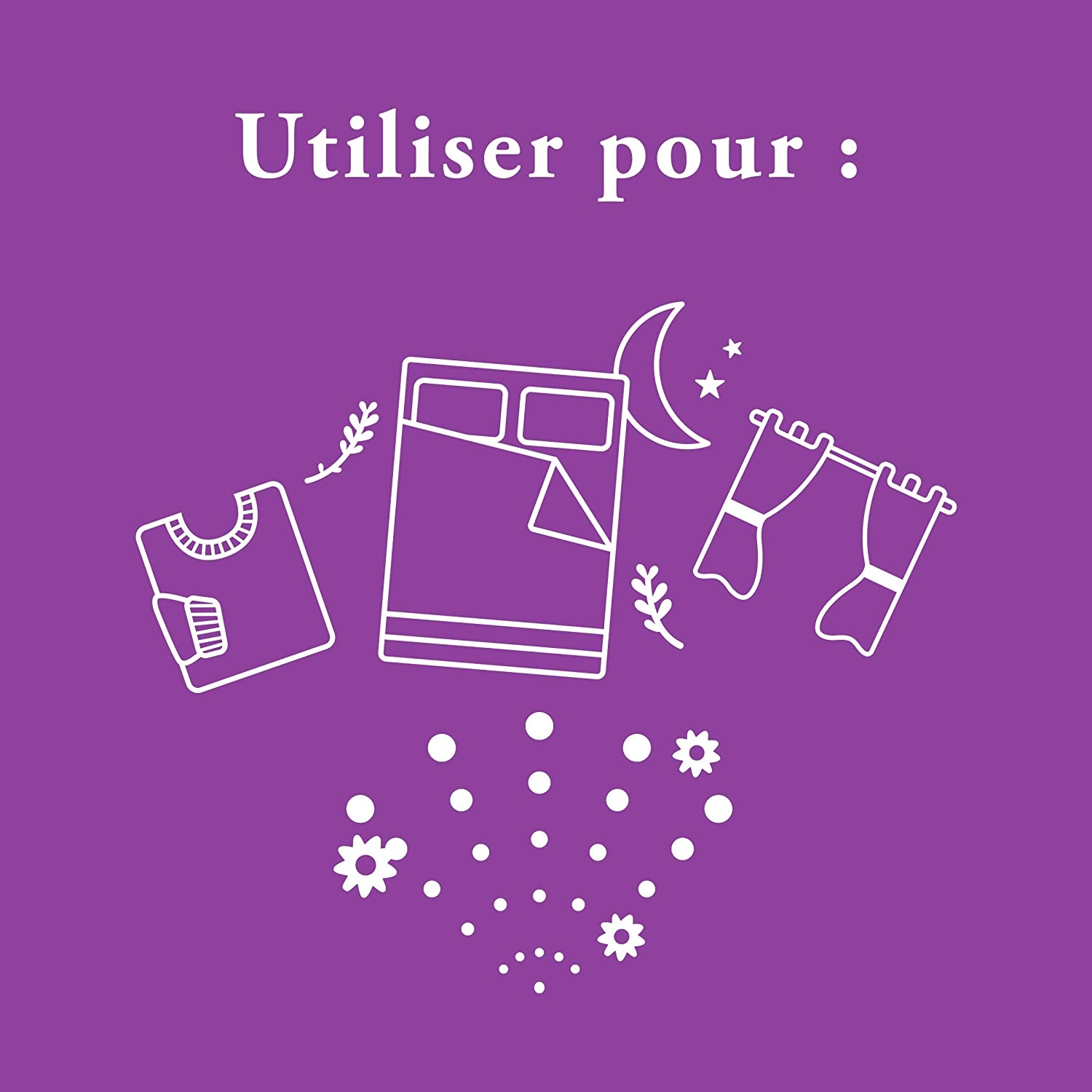 SOUPLINE - Brume de Linge Parfum Lavande - Spray Pour Rafraîchir le Linge - Parfume Instantanément Sans Avoir Besoin de Laver – Image 5