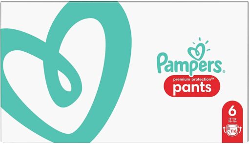 Pampers Couches-Culottes Premium Protection Pants Taille 4 (9-15kg) notre N°1 pour la protection des peaux sensibles, Faciles – Image 19