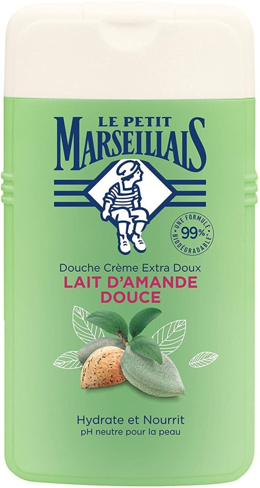 Le Petit Marseillais Douche & Bain Crème Extra Doux, Fleur d’Oranger Bio, 250ml – Image 35