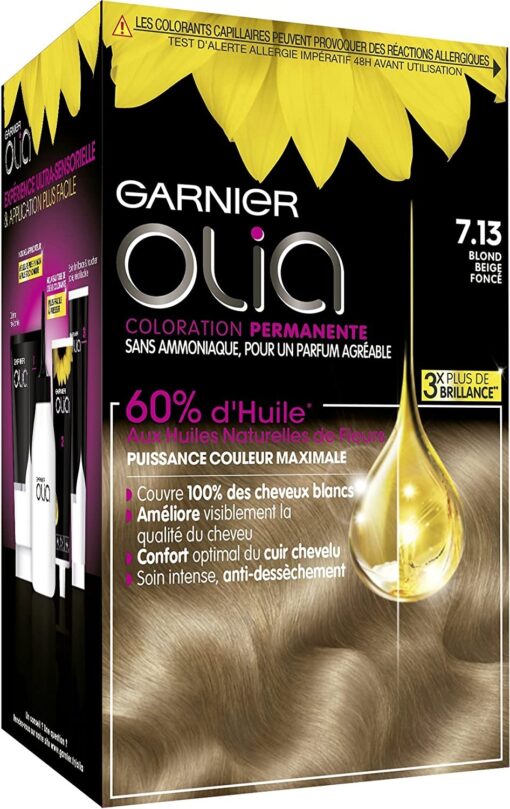 Garnier Olia Coloration Permanente sans Ammoniaque 1.10 Noir Saphir – Image 127