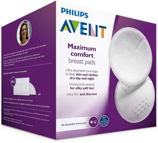 Philips Avent SCF254/61 60 coussinets d'allaitement jetables - jour et nuit – Image 7