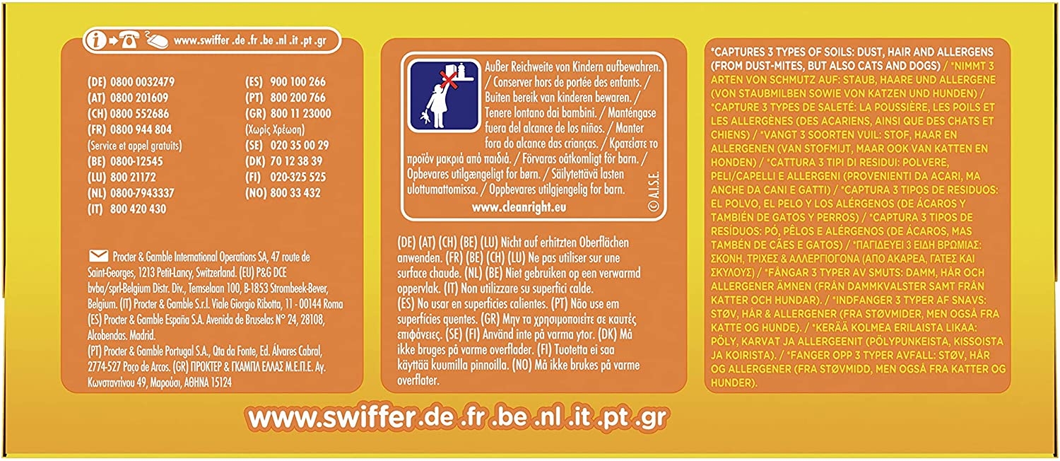 Swiffer Duster Recharges, 10 Recharges Plumeau, Recharges Dépoussiérante, Parfum Febreze, Plumeau Attrape-Poussière – Image 15