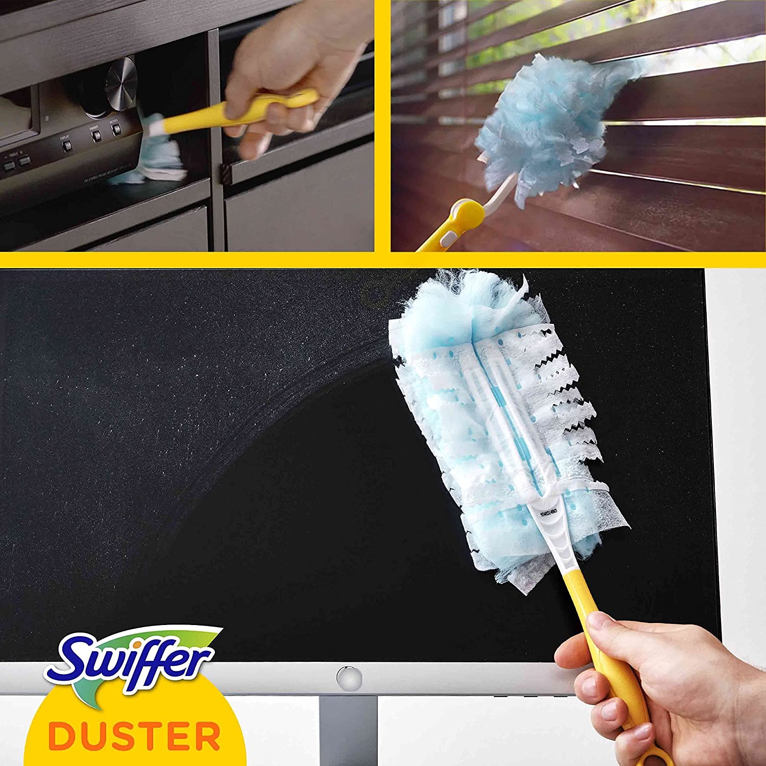 Swiffer Duster Recharges, 10 Recharges Plumeau, Recharges Dépoussiérante, Parfum Febreze, Plumeau Attrape-Poussière – Image 5