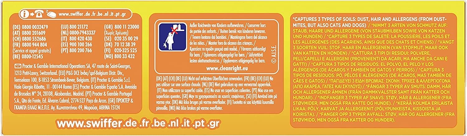 Swiffer Duster Recharges, 10 Recharges Plumeau, Recharges Dépoussiérante, Parfum Febreze, Plumeau Attrape-Poussière – Image 34