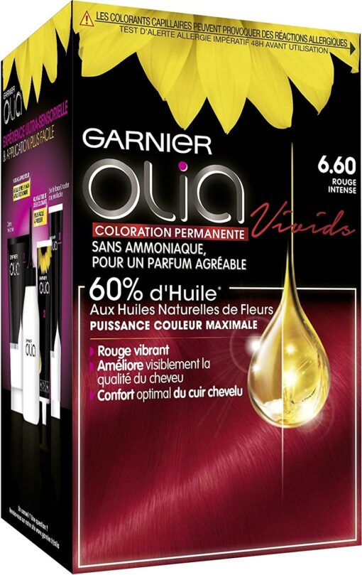 Garnier Olia Coloration Permanente sans Ammoniaque 1.10 Noir Saphir – Image 73