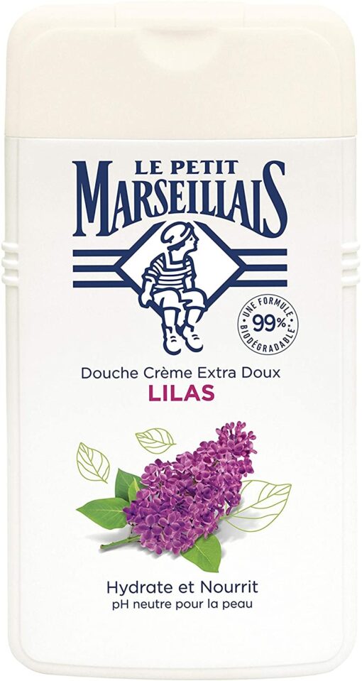 Le Petit Marseillais Douche & Bain Crème Extra Doux, Fleur d’Oranger Bio, 250ml