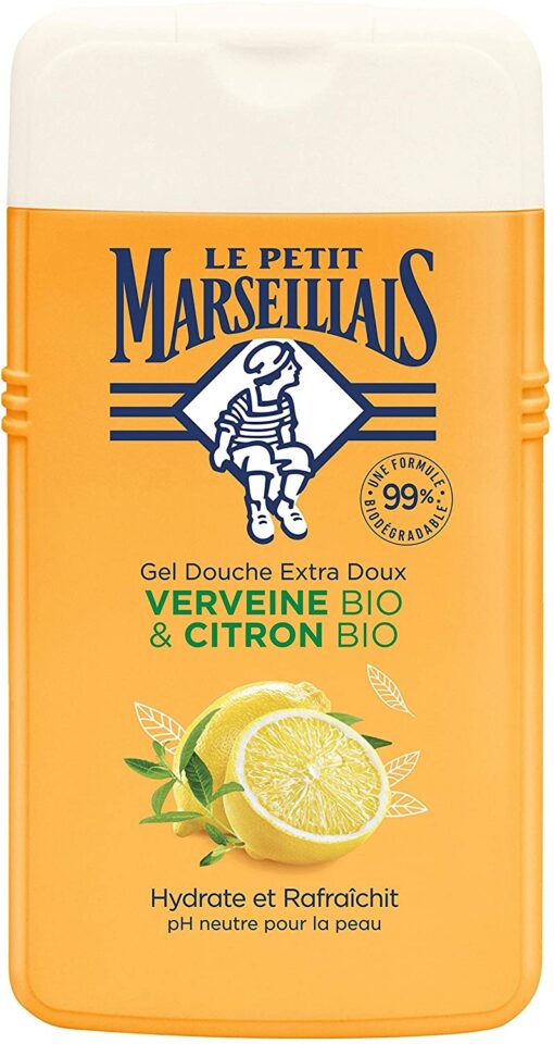 Le Petit Marseillais Douche & Bain Crème Extra Doux, Fleur d’Oranger Bio, 250ml – Image 41