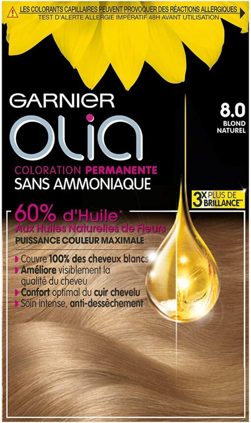 Garnier Olia Coloration Permanente sans Ammoniaque 1.10 Noir Saphir – Image 83