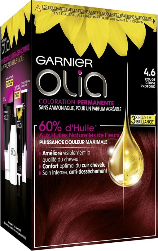 Garnier Olia Coloration Permanente sans Ammoniaque 1.10 Noir Saphir – Image 110