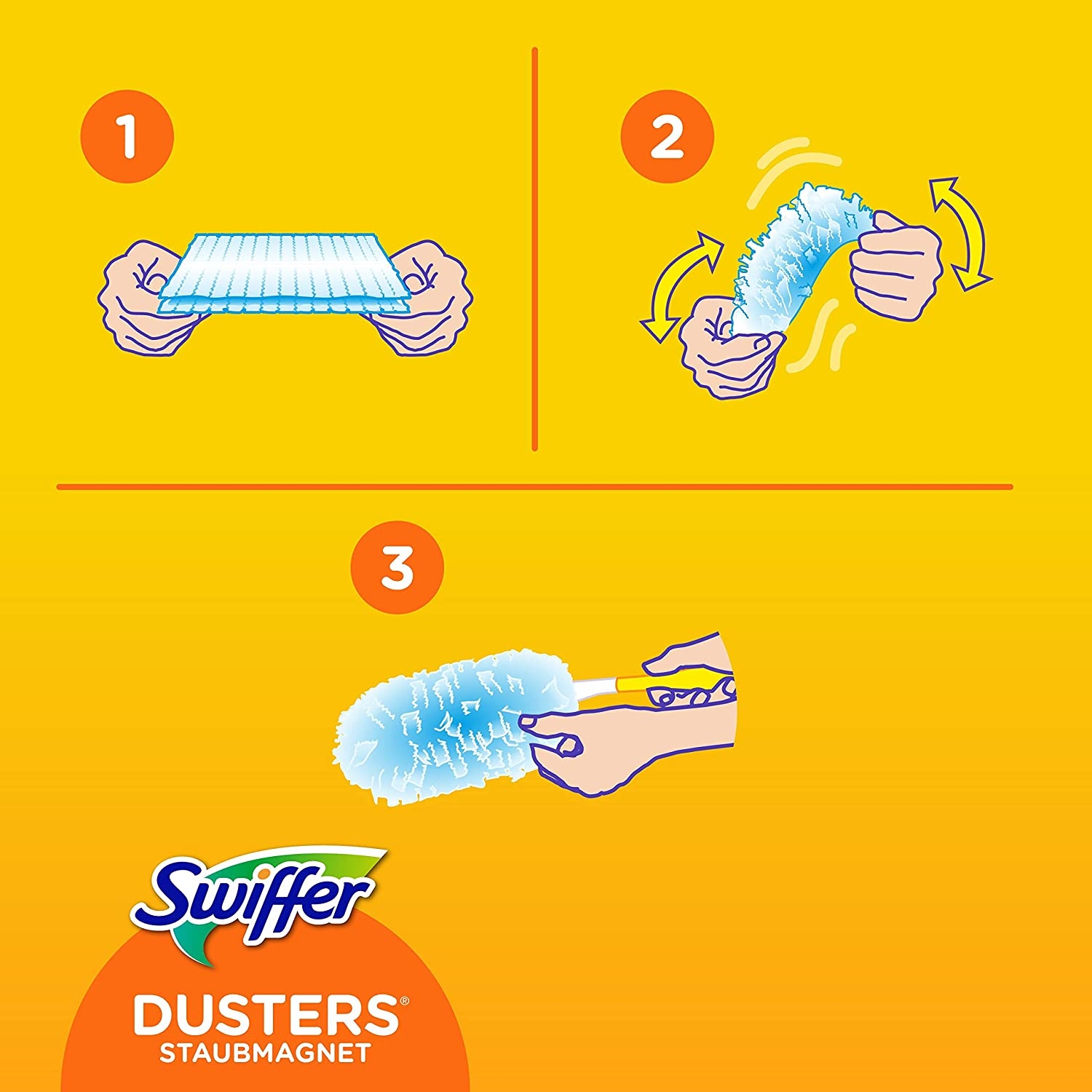 Swiffer Duster Recharges, 10 Recharges Plumeau, Recharges Dépoussiérante, Parfum Febreze, Plumeau Attrape-Poussière – Image 22