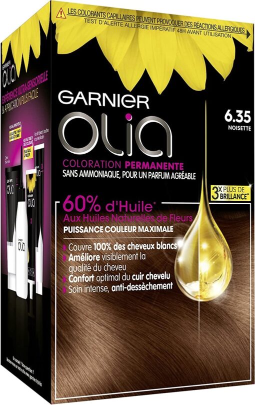 Garnier Olia Coloration Permanente sans Ammoniaque 1.10 Noir Saphir – Image 114