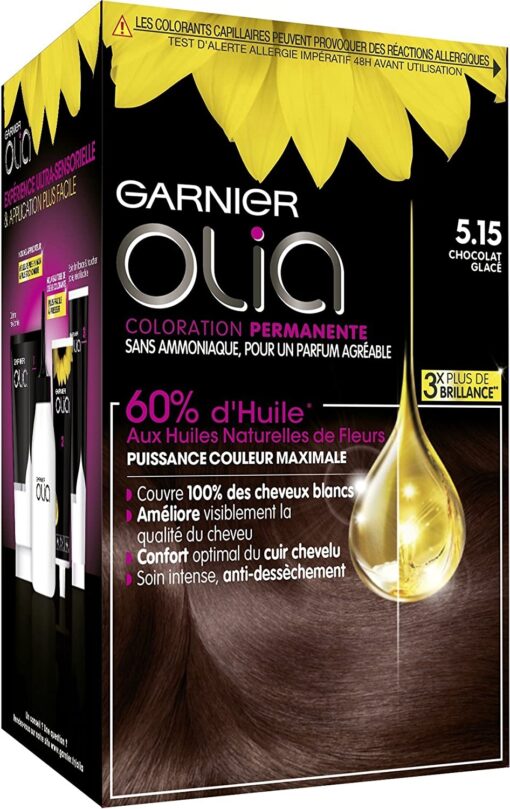 Garnier Olia Coloration Permanente sans Ammoniaque 1.10 Noir Saphir – Image 132