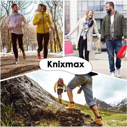 Knixmax Semelles Mémoire de Forme Confort, Semelles de Chaussures Femme et Homme - Superbes Absorption des Chocs et un Amorti – Image 5