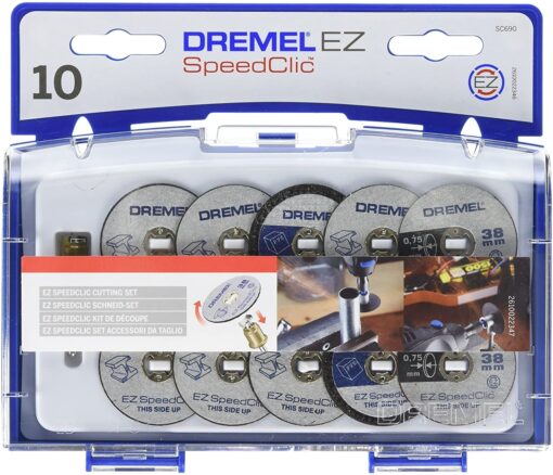 Dremel 3000 Outil Rotatif Multifonction 130W avec 15 Accessoires et 1 Sac, Vitesse Variable 10000-33000 tr/min pour Découper, – Image 12