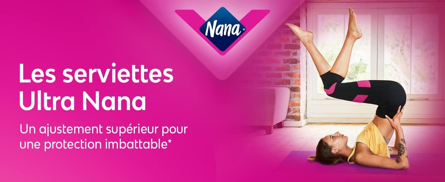 Les serviettes Ultra Nana