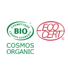 Logo Cosmébio et Ecocert