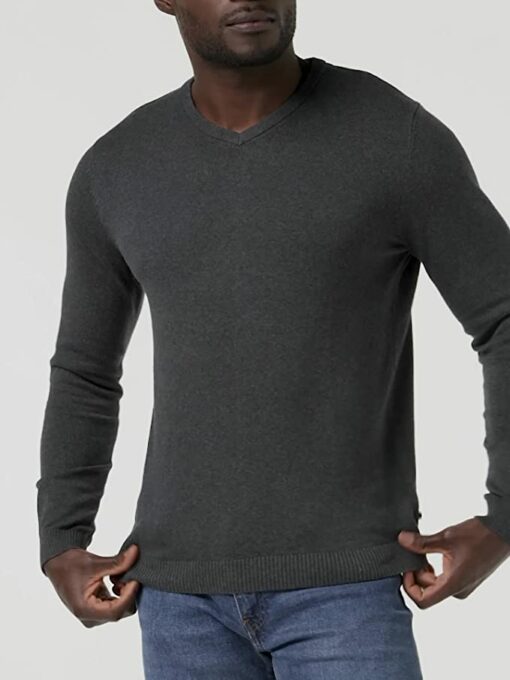 Jack & Jones Jjebasic Knit V-Neck Noos Pull Homme – Image 3