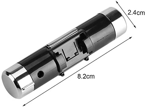 Yosoo Thermomètre d'horloge de Voiture 2 en 1 Rétro-éclairage LCD Numérique Thermomètre Moniteur d'horloge Automatique à Clipser(White) – Image 3