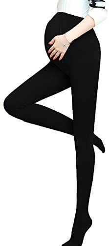 Vellette Femmes Enceintes maternité Collants Opaques Collant de Grossesse Femme 300D (5 Colors) – Image 6