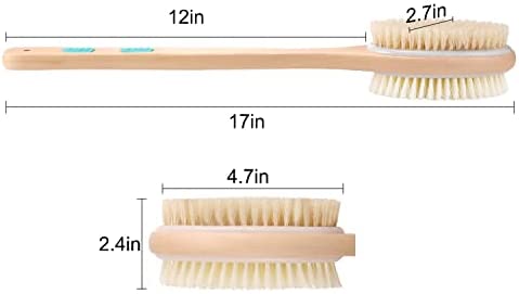 Vantic Brosse pour Corps Humide Beige, 17 inches long, 1 Unité – Image 7