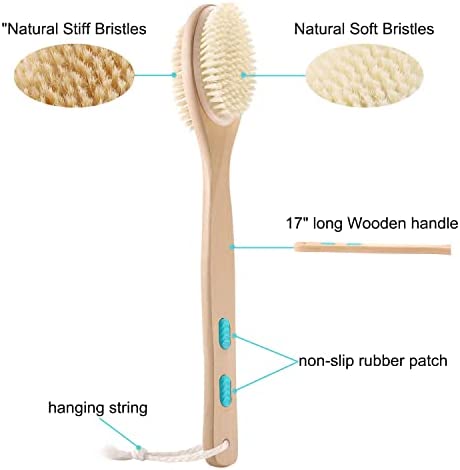 Vantic Brosse pour Corps Humide Beige, 17 inches long, 1 Unité – Image 4