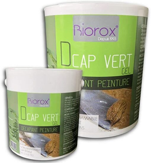 BIOROX DCAP VERT GEL - Décapant Peinture & Vernis Surpuissant (1L) – Image 2